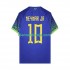 Camisola Brasil Neymar JR 10 Homem Equipamento Segundo Copa do Mundo 2022 Manga Curta